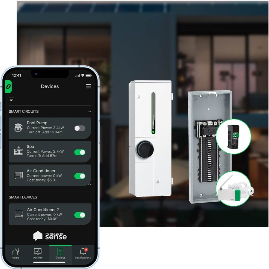 Schneider Pulse Panel features and app